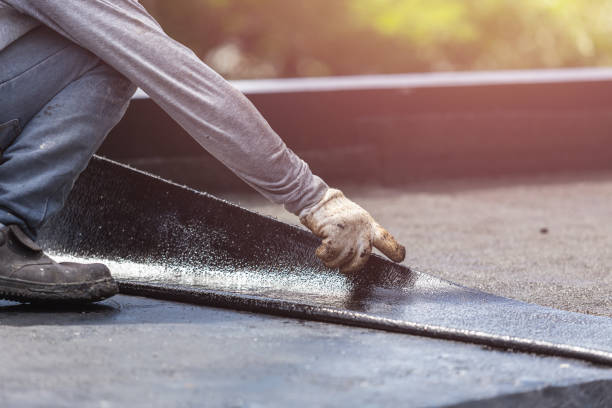 Professional Exterior Waterproofing technician working in South Milwaukee, WI
